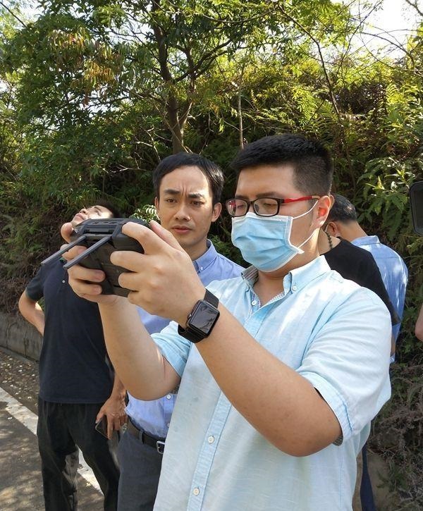 虎门启用无人机助力森林防火 可精准锁定明火点