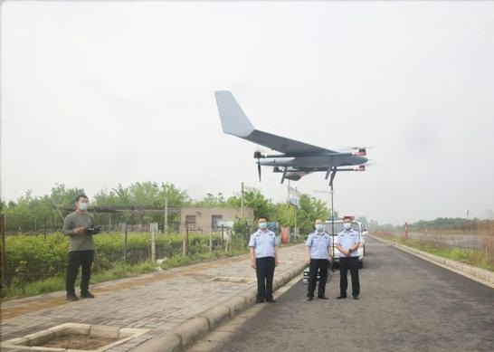 无人机高空巡查临颍全区域检测非法种植罂粟